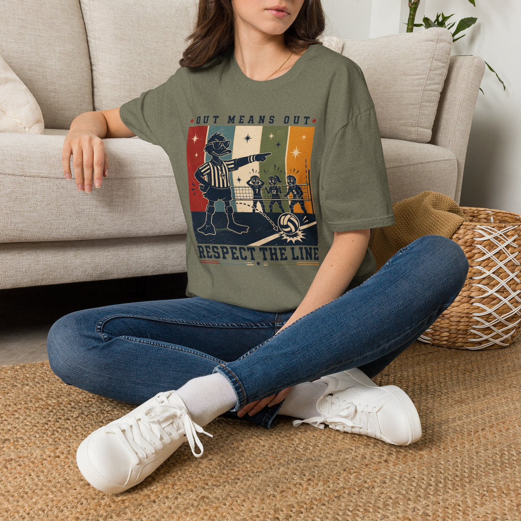 Respect The Line Volleyball T-Shirt