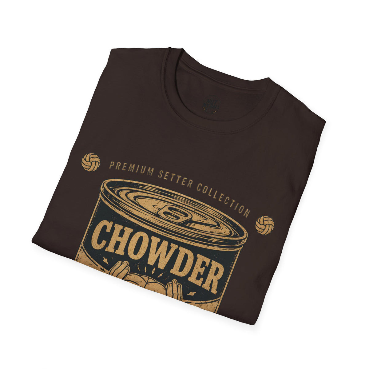 Chowder Can Volleyball T-Shirt