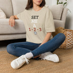 Set Me a 123 Volleyball T-Shirt