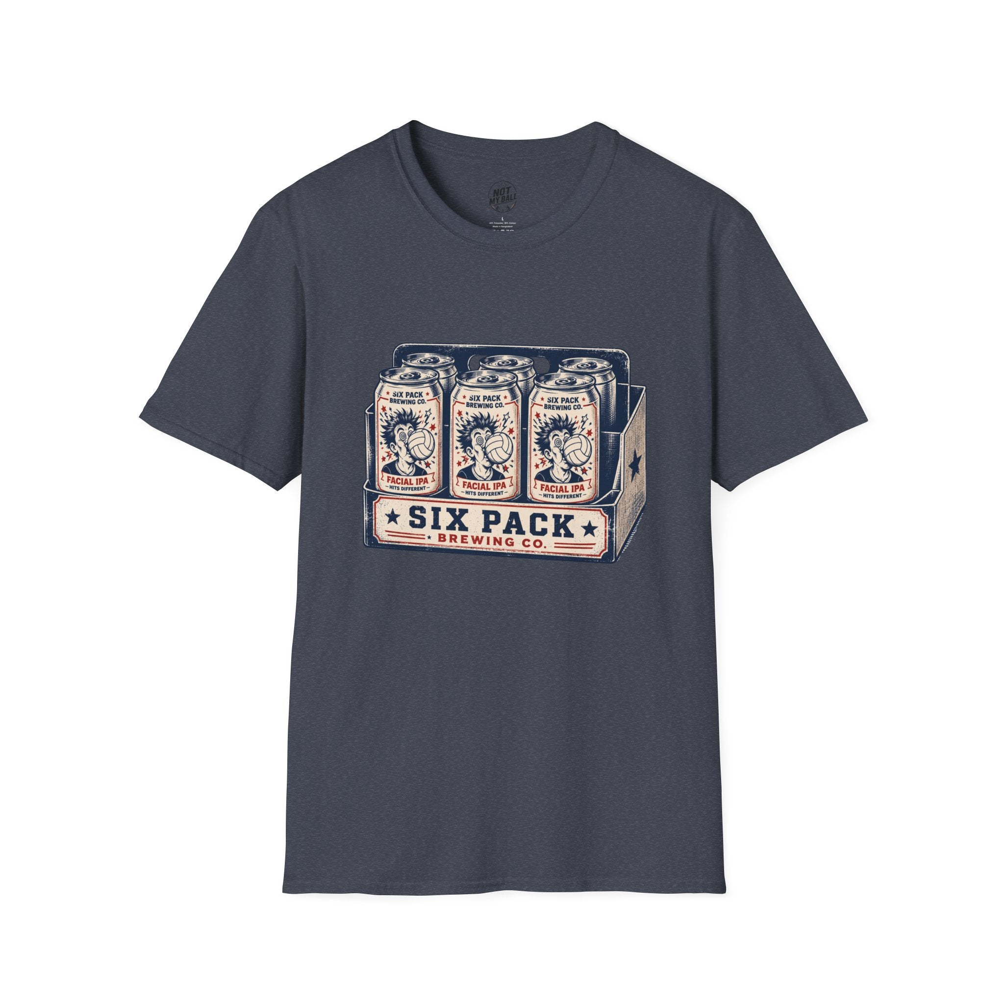 Six Pack IPA Volleyball T-Shirt
