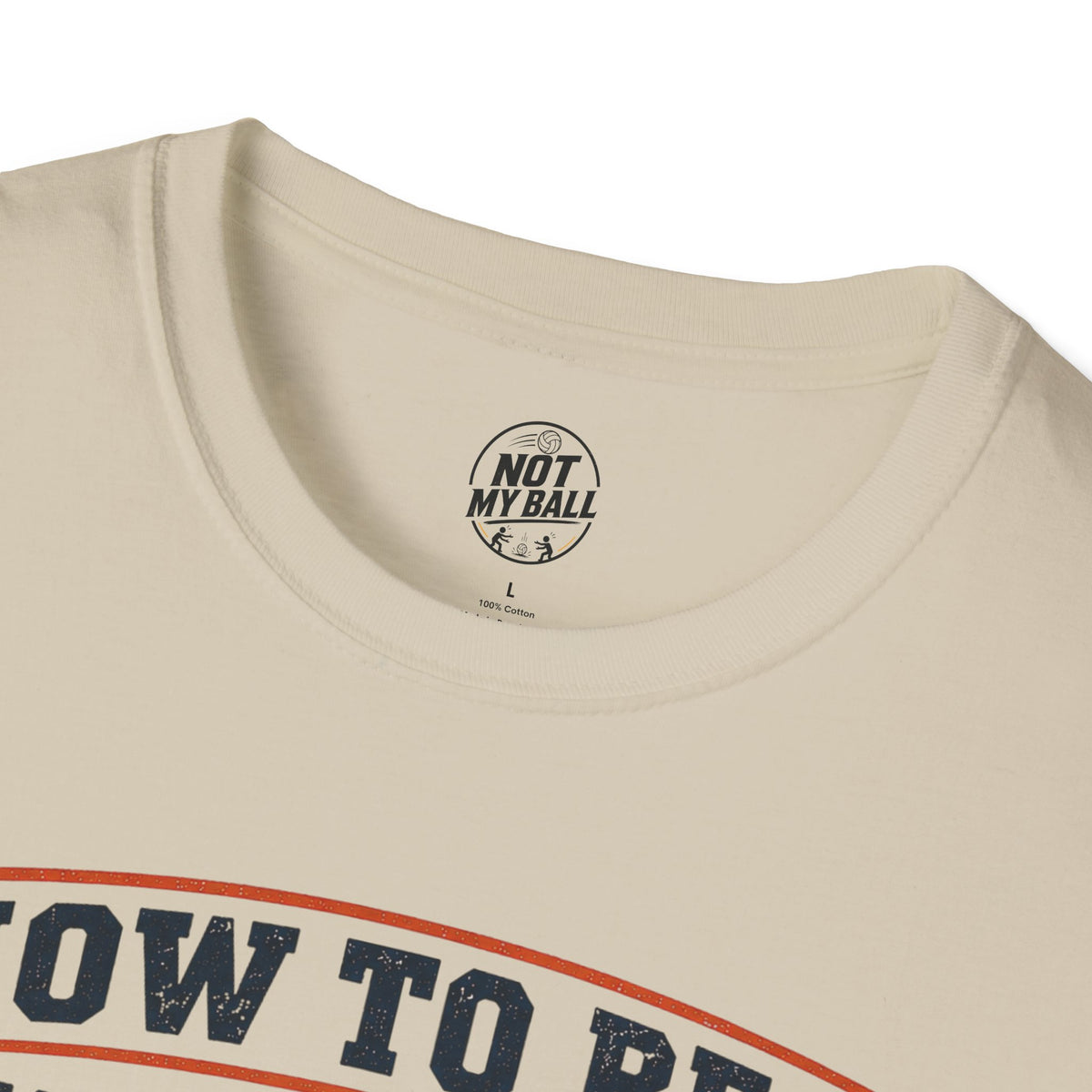 How to Be a Back Row Critic Volleyball T-Shirt