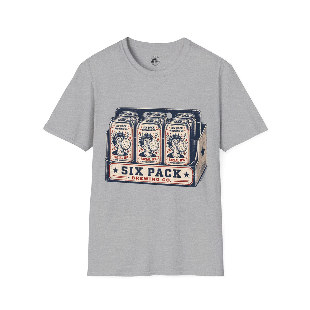 Six Pack IPA Volleyball T-Shirt