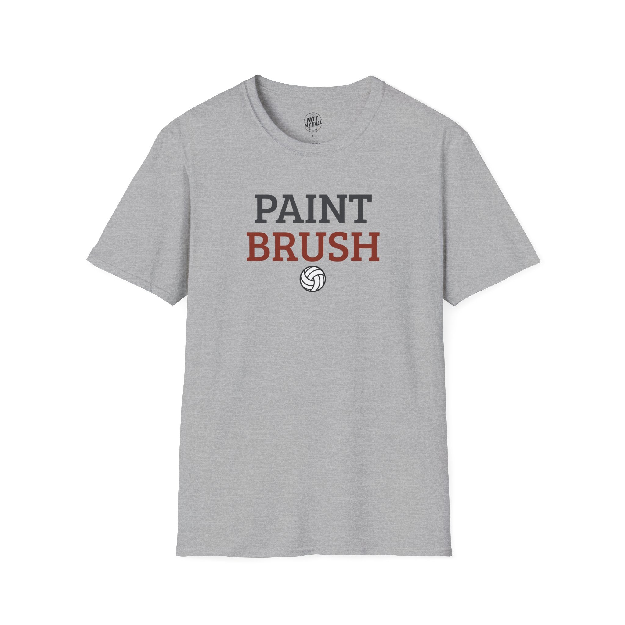 Paintbrush Volleyball T-Shirt