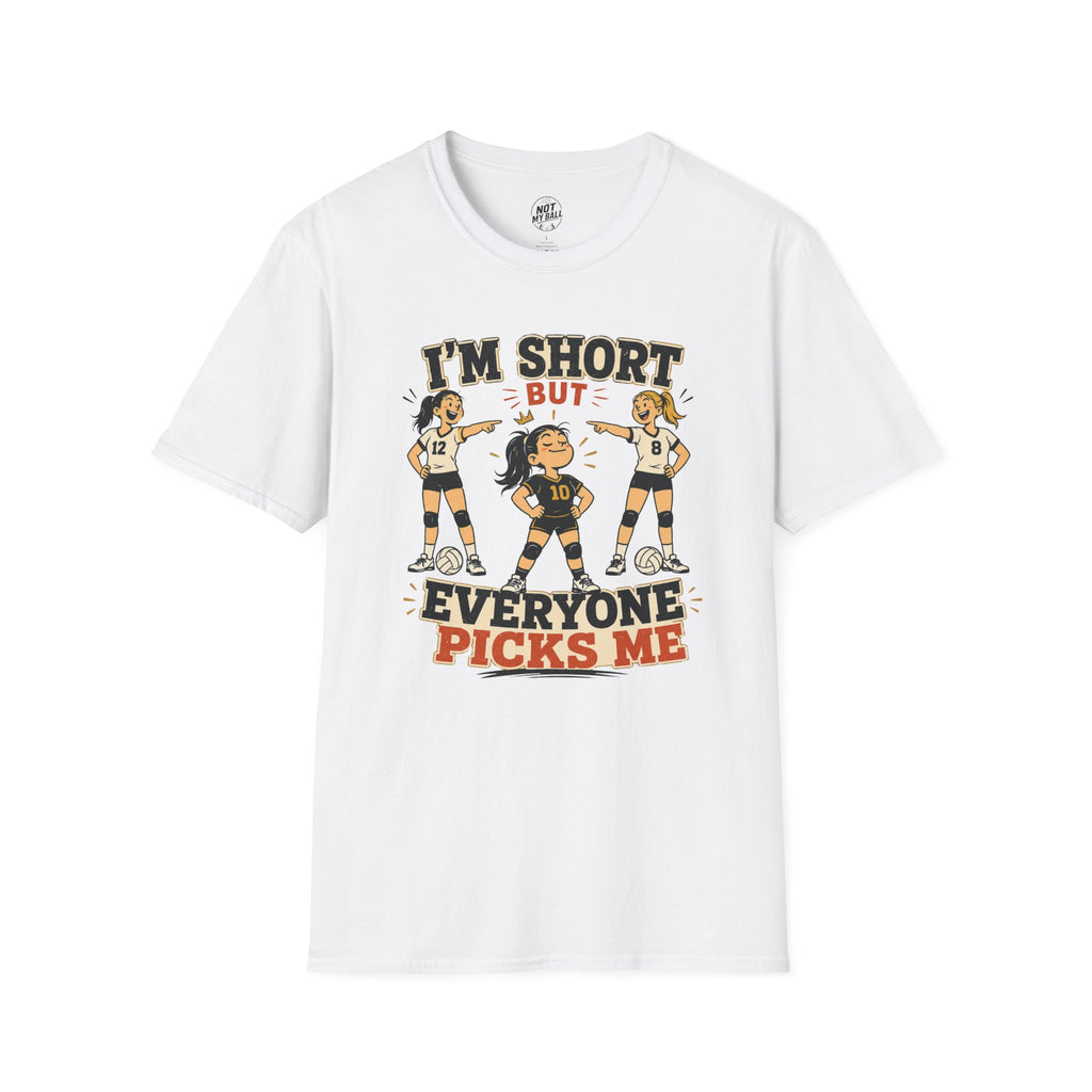 Short But Picked Volleyball T-Shirt