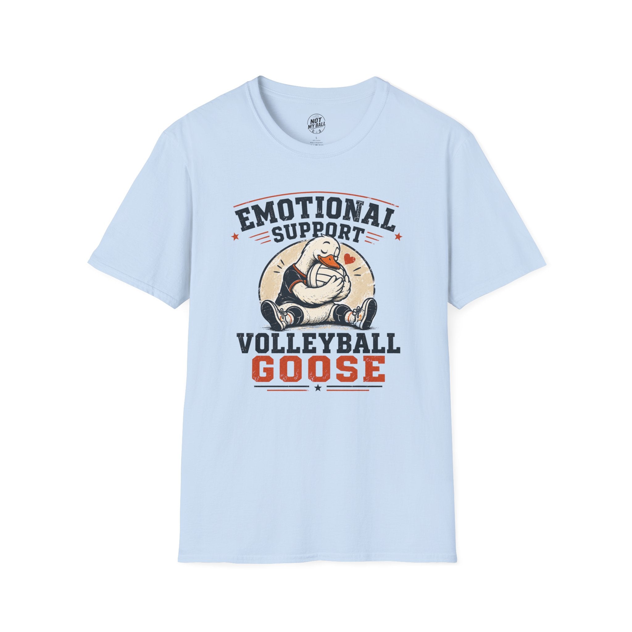 Emotional Support Volleyball T-Shirt