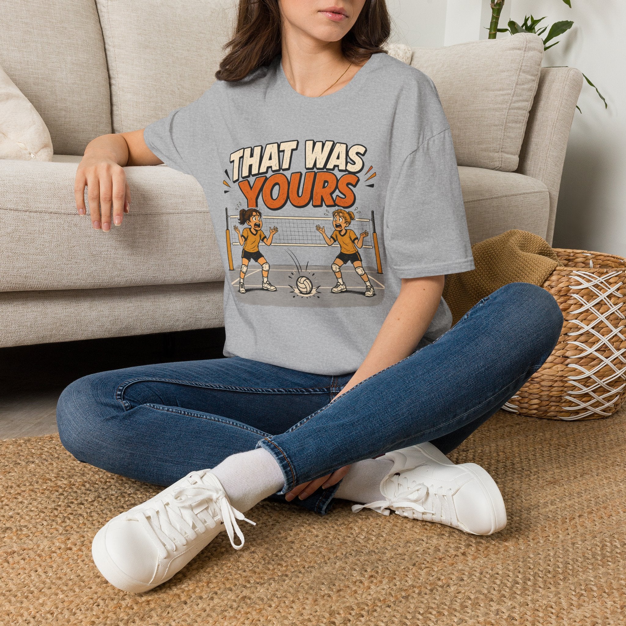 That Was Yours - Girls Volleyball T-Shirt
