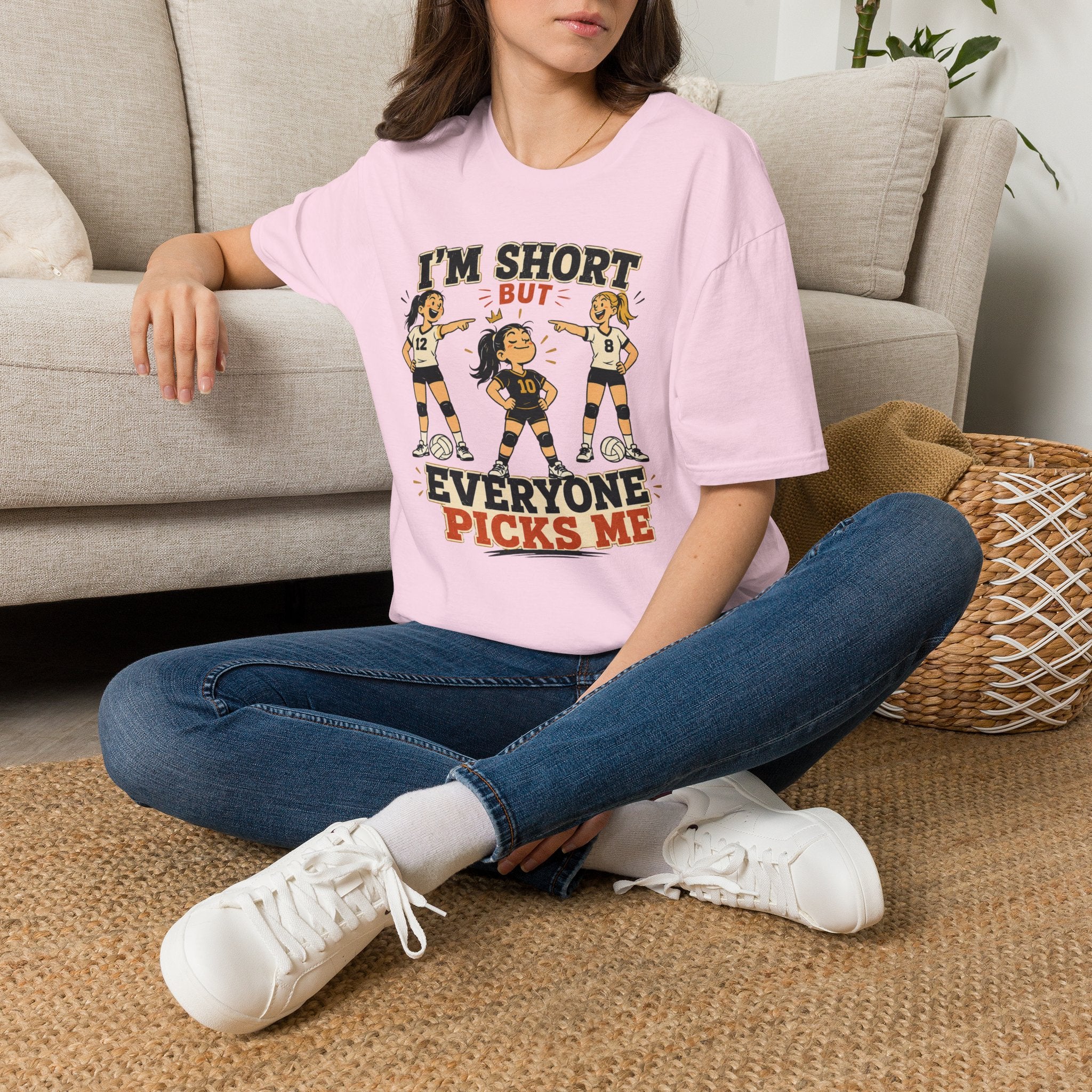 Short But Picked Volleyball T-Shirt