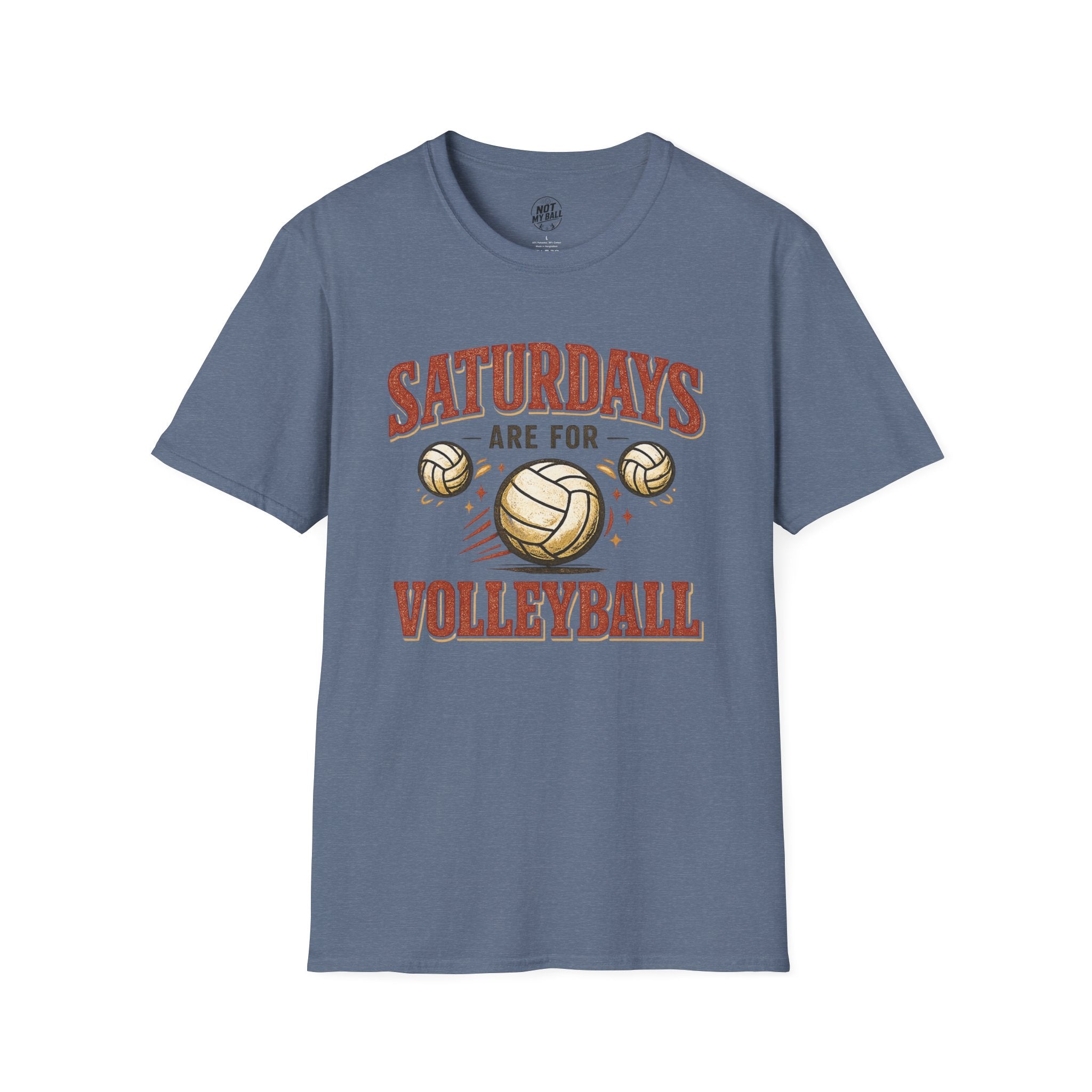 Saturdays Are For Volleyball T-Shirt