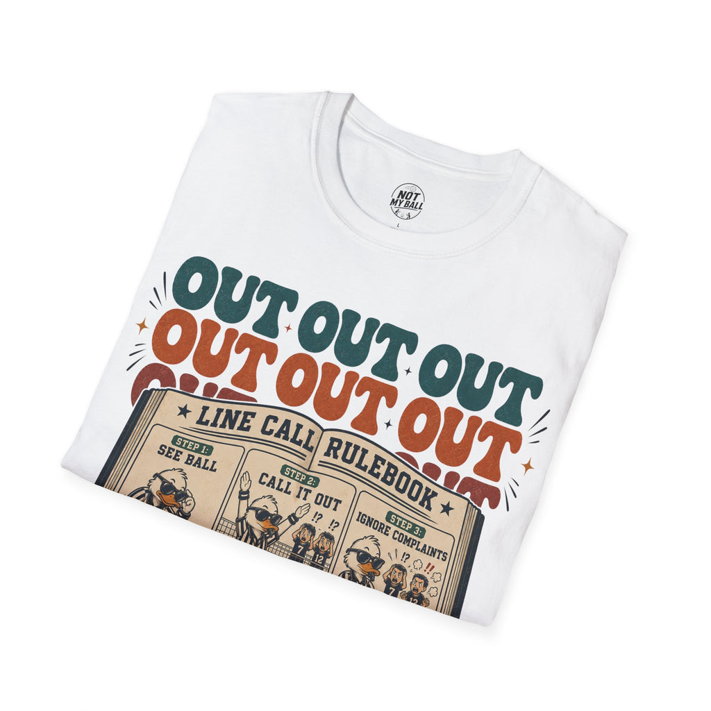 Line Call Rulebook Volleyball T-Shirt