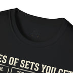 Types of Set Volleyball T-Shirt