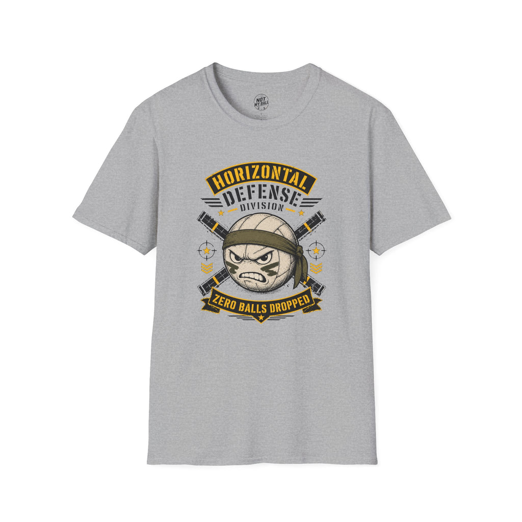 Horizontal Defense Volleyball T-Shirt