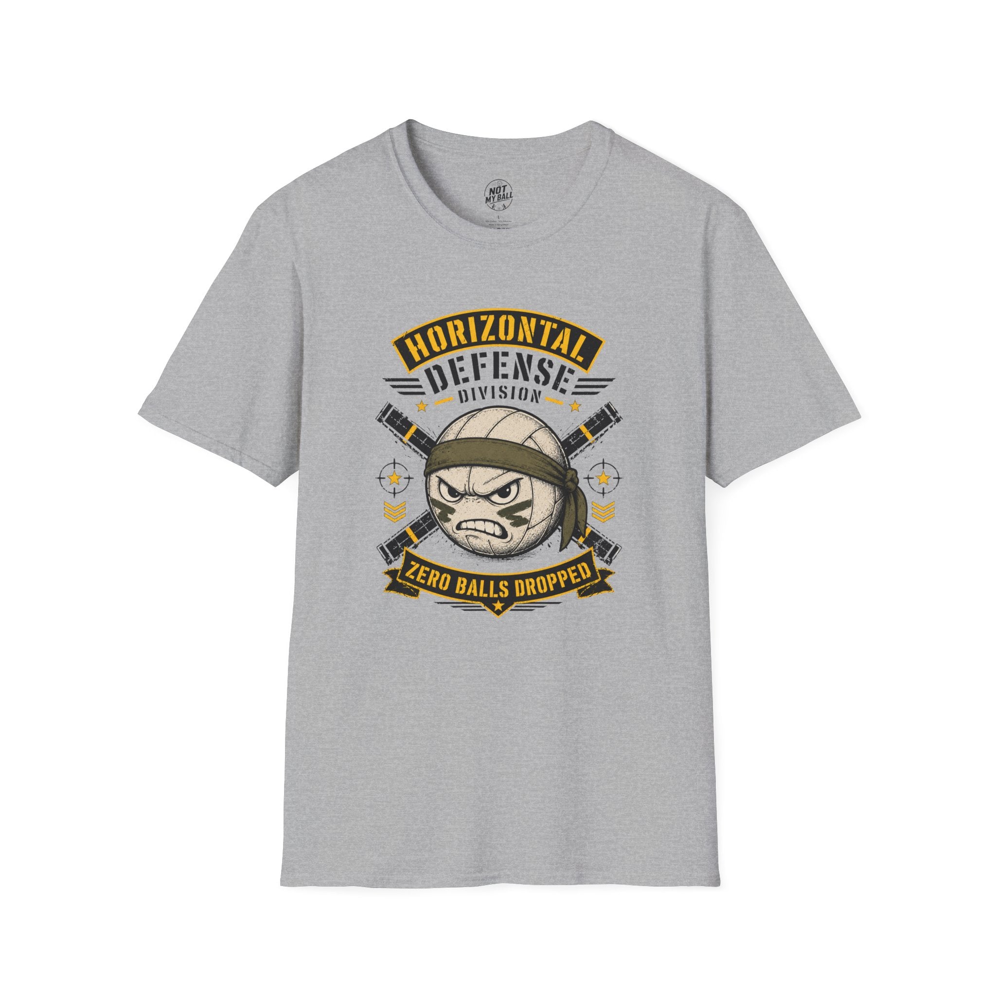 Horizontal Defense Volleyball T-Shirt
