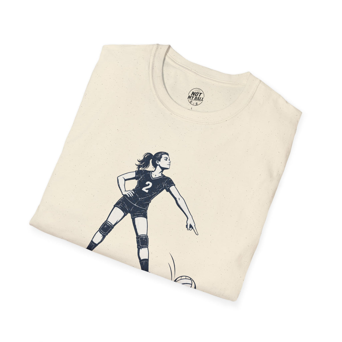 I Saw It Land Volleyball T-Shirt