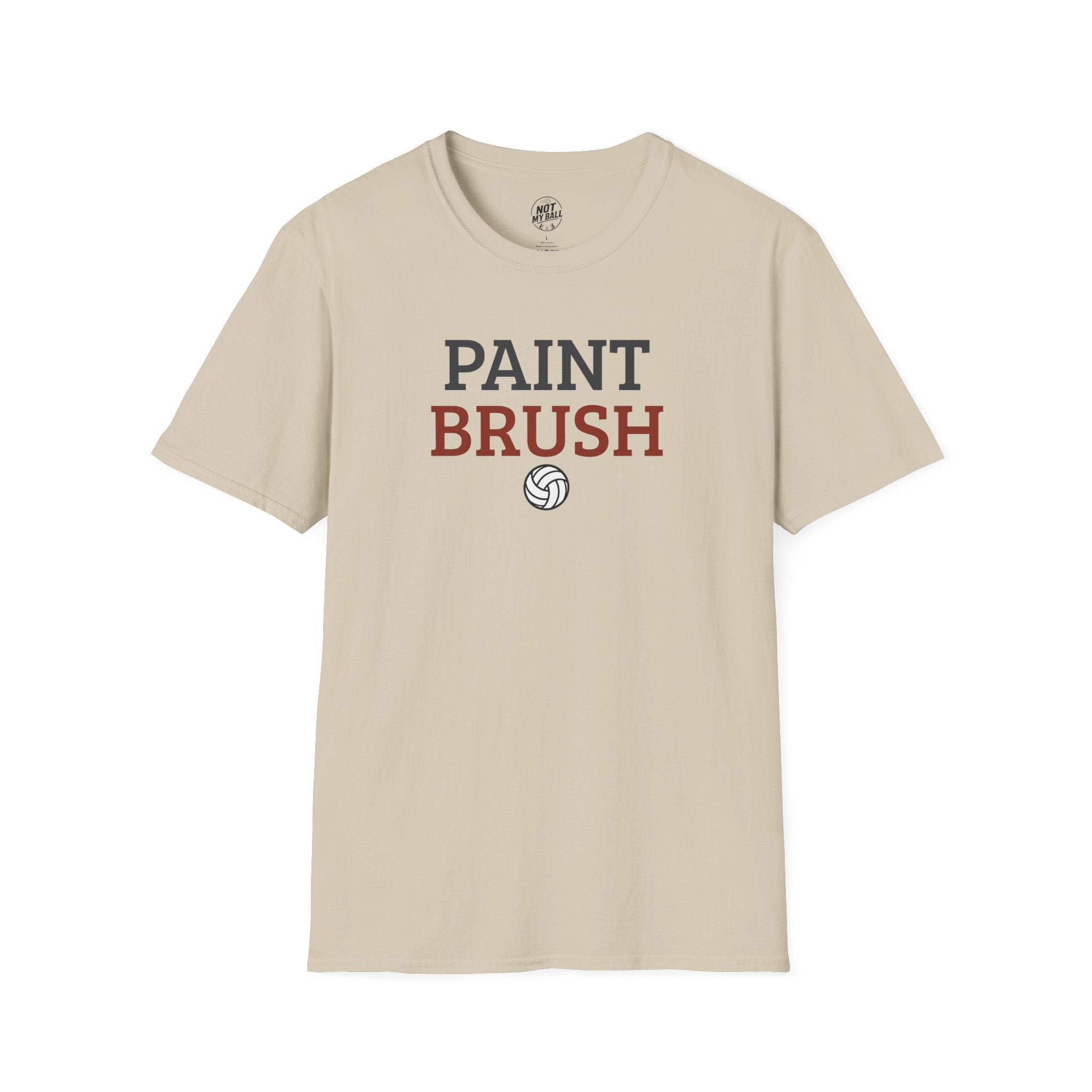 Paintbrush Volleyball T-Shirt