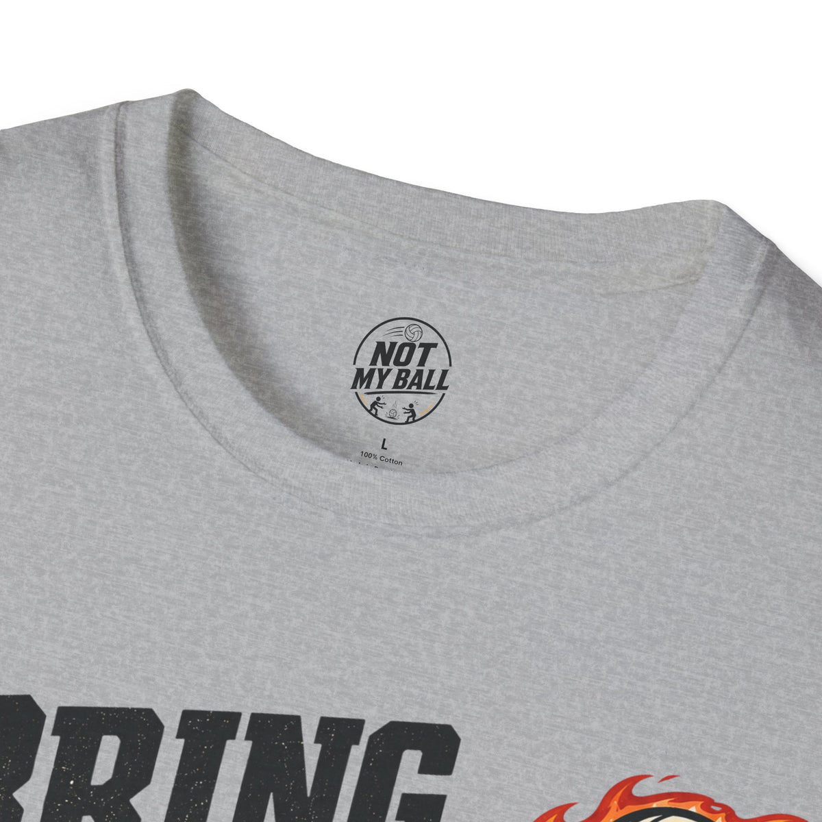I Bring The Heat - Girl Volleyball T-Shirt