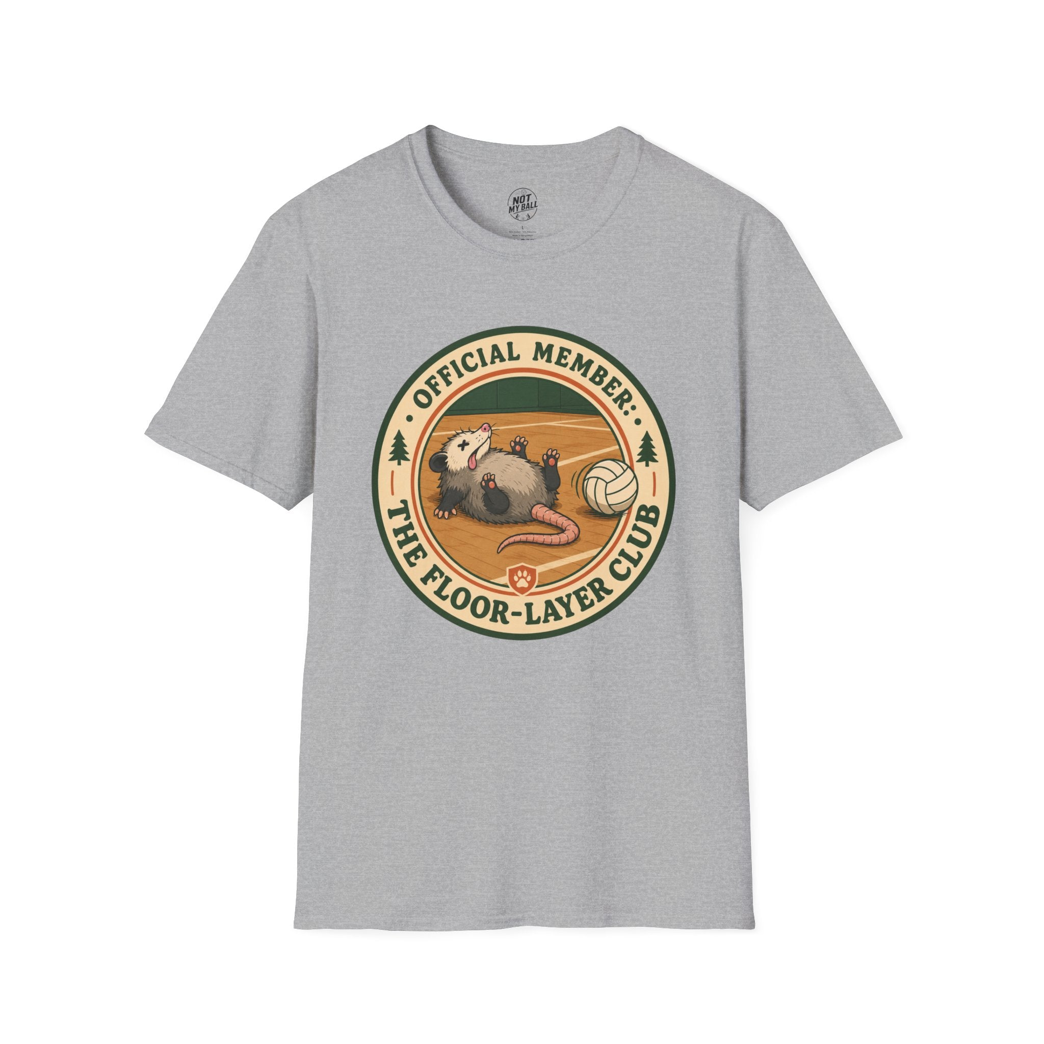 Floor Layer Club Volleyball T-Shirt