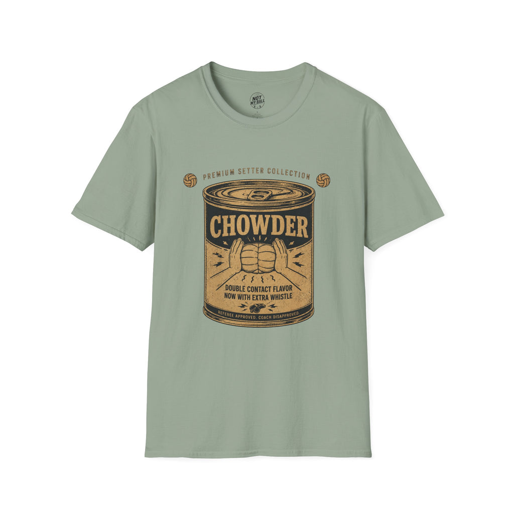 Chowder Can Volleyball T-Shirt