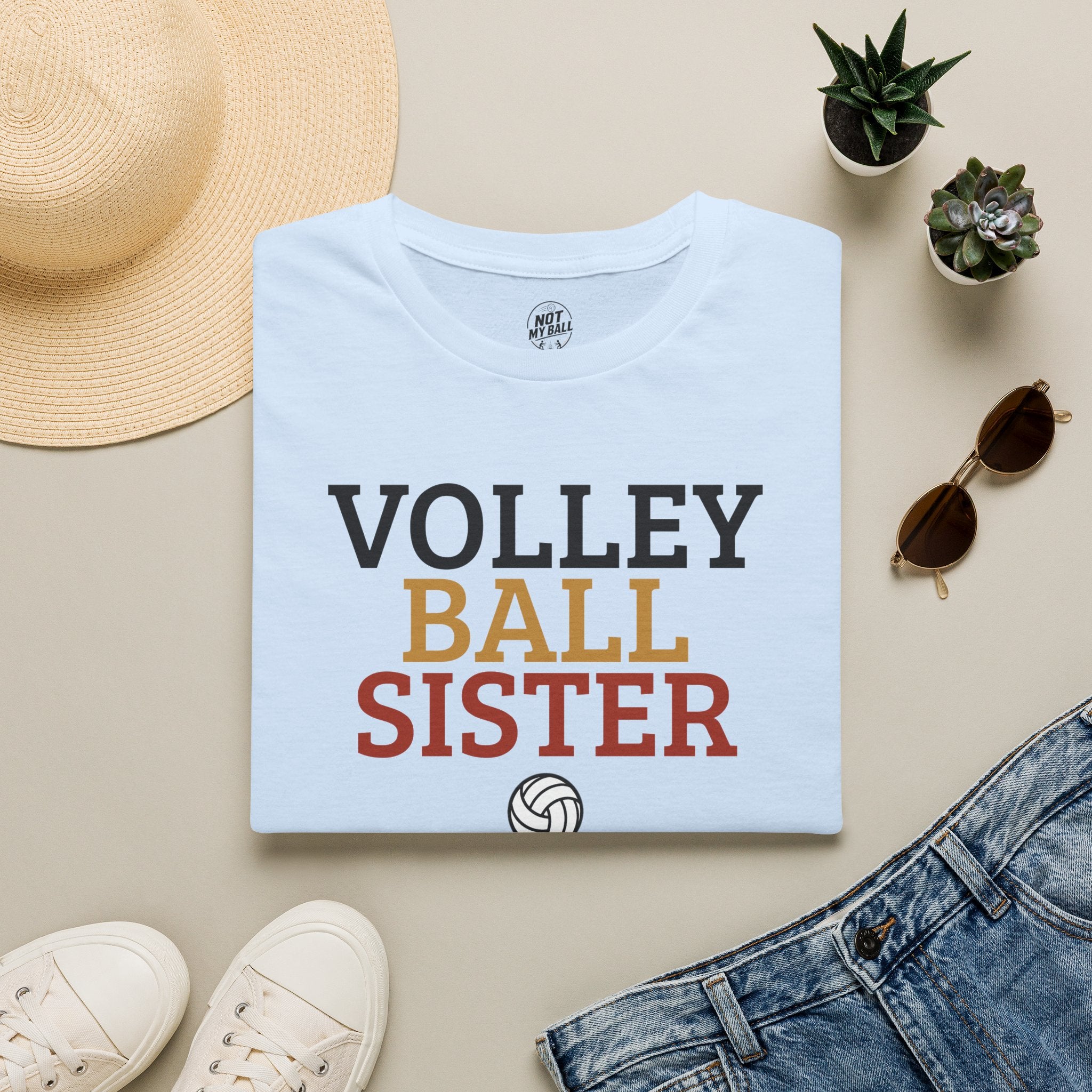 Volleyball Sister T-Shirt