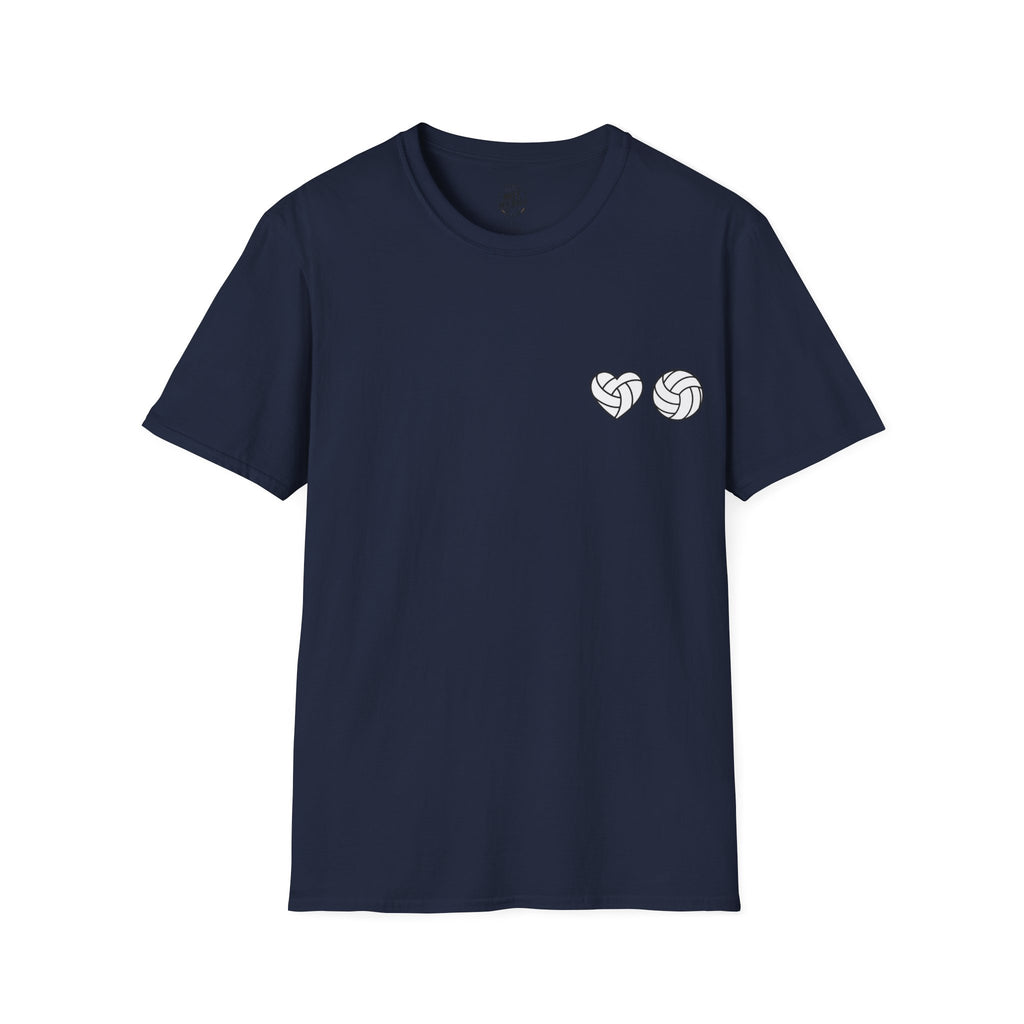 Volleyball Heart T-Shirt
