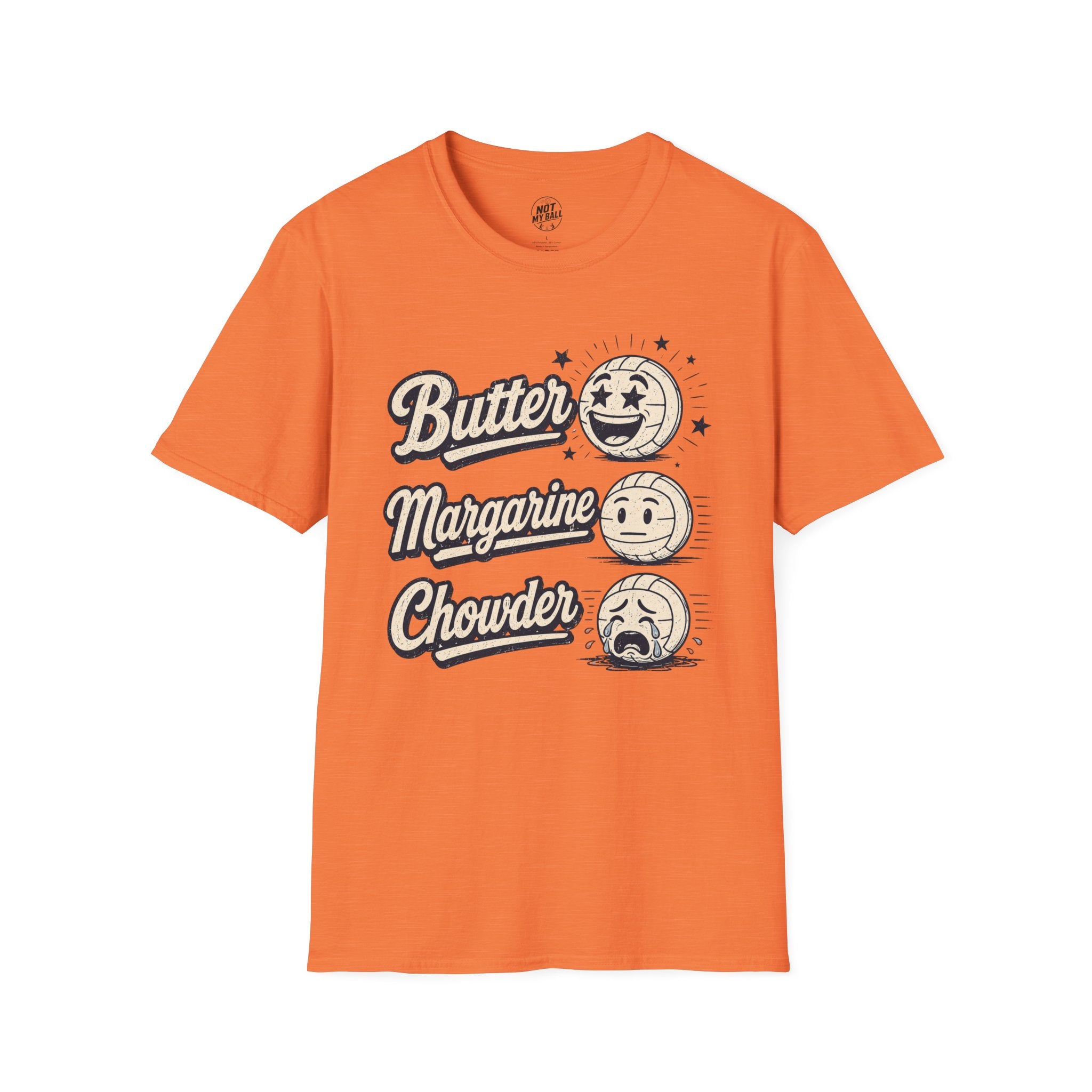 Butter Margarine Chowder Volleyball T-Shirt