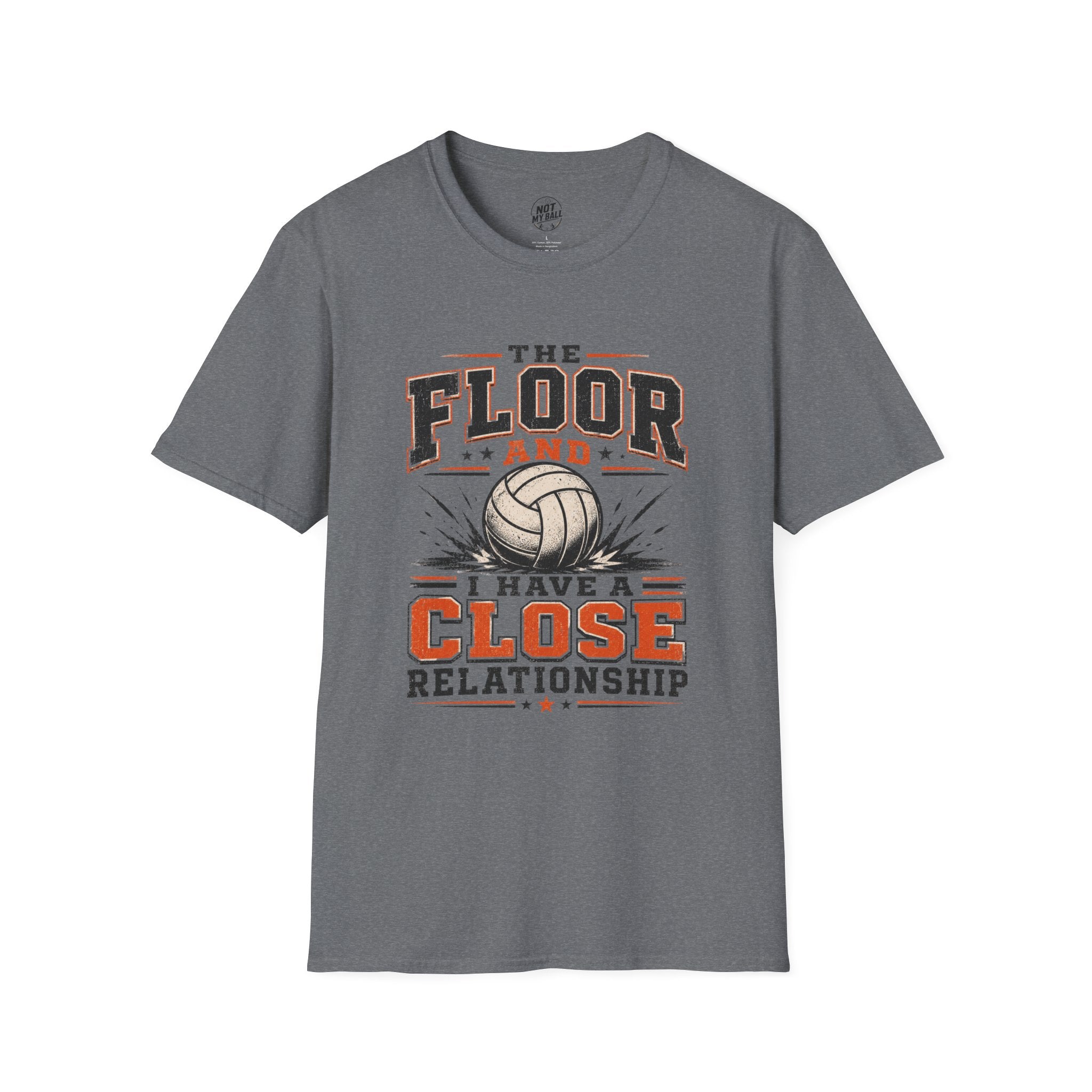 The Floor and I Volleyball T-Shirt