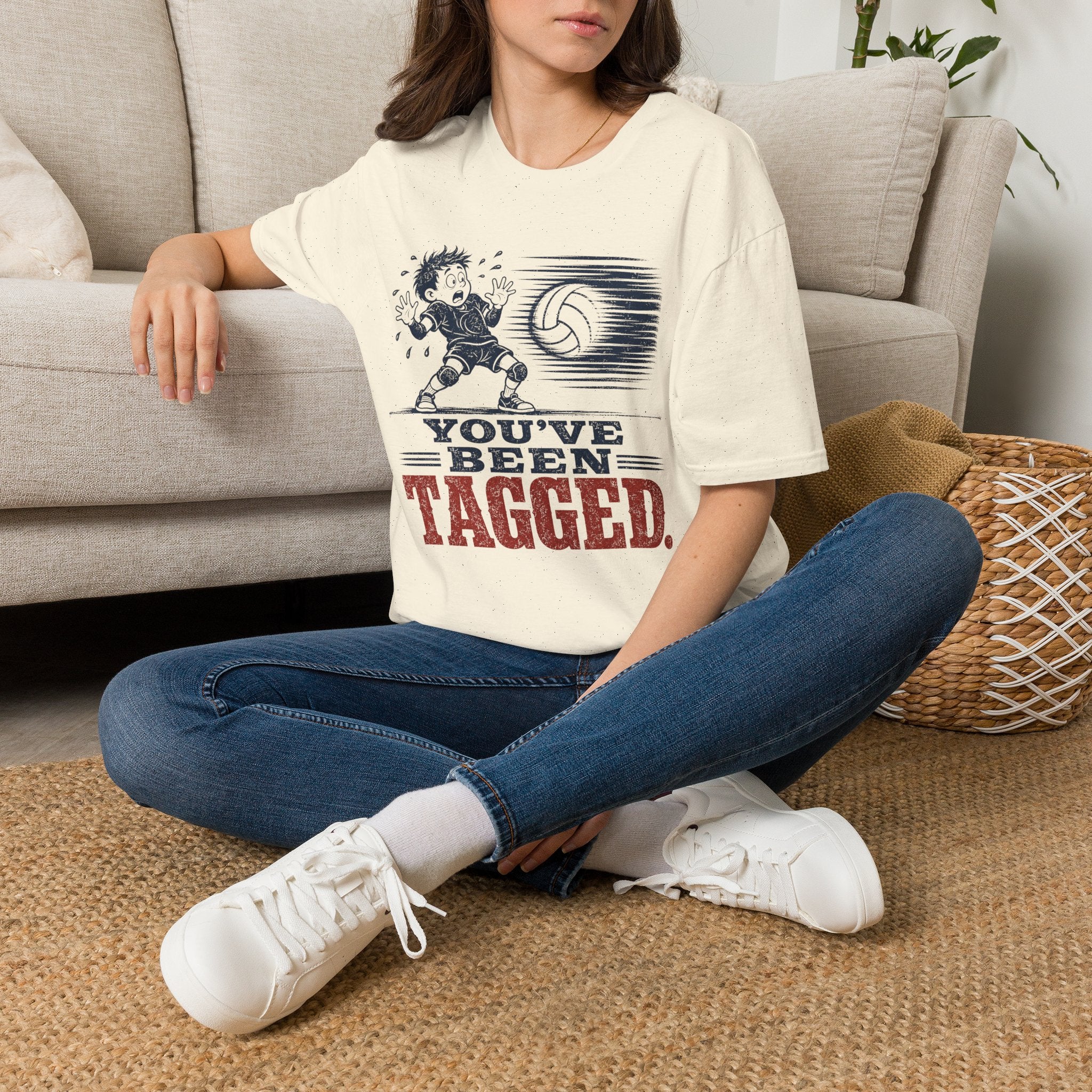 You've Been Tagged Volleyball T-Shirt