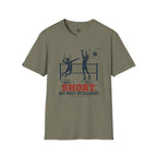 Short But Most Intelligent Volleyball T-Shirt