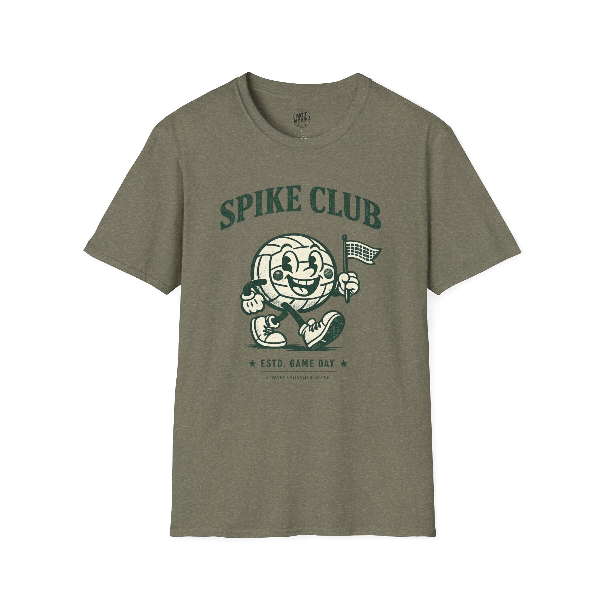 Spike Club Volleyball T-Shirt