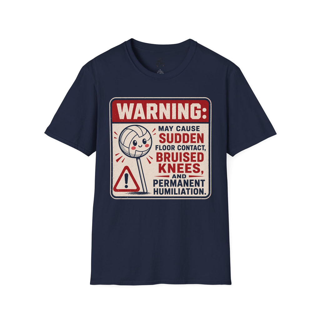 Lollipop Warning Volleyball T-Shirt