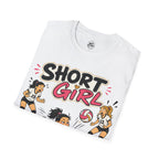 Short Girl Big Game Volleyball T-Shirt