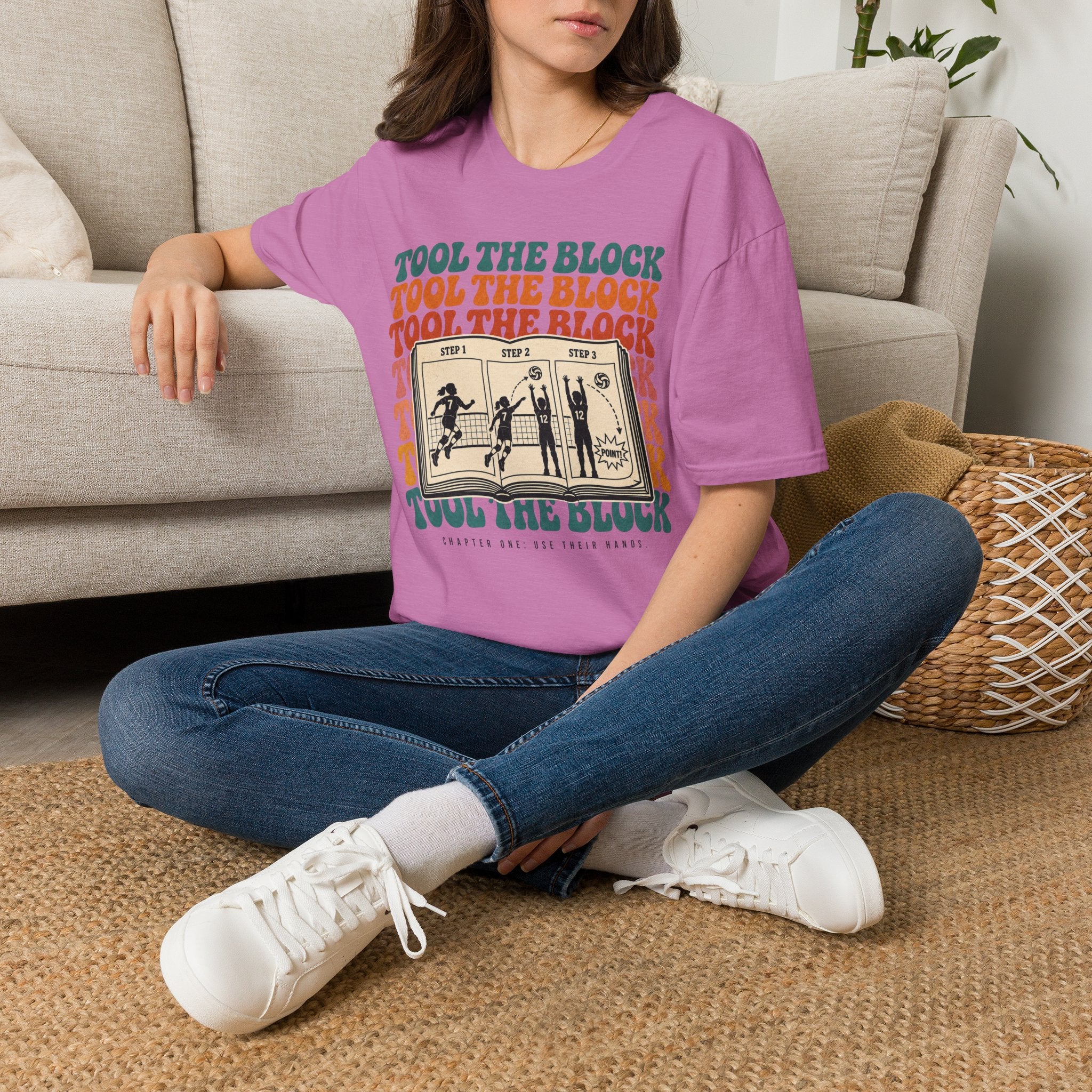 Tool The Block Book Volleyball T-Shirt