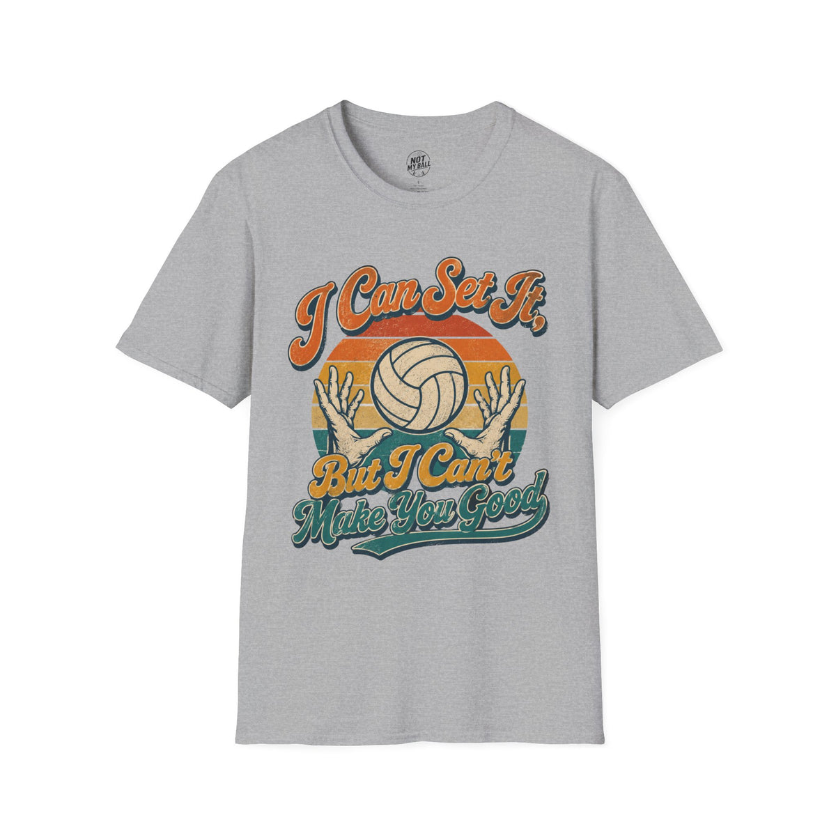 I Can Set It Volleyball T-Shirt