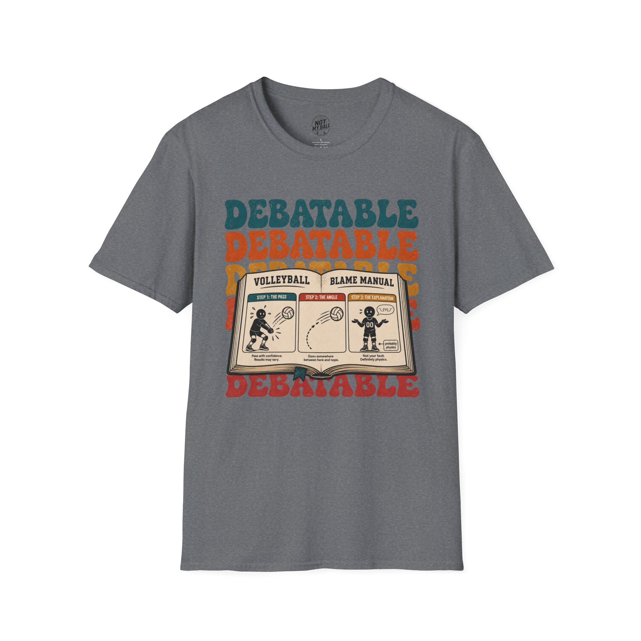 Volleyball Blame Manual T-Shirt