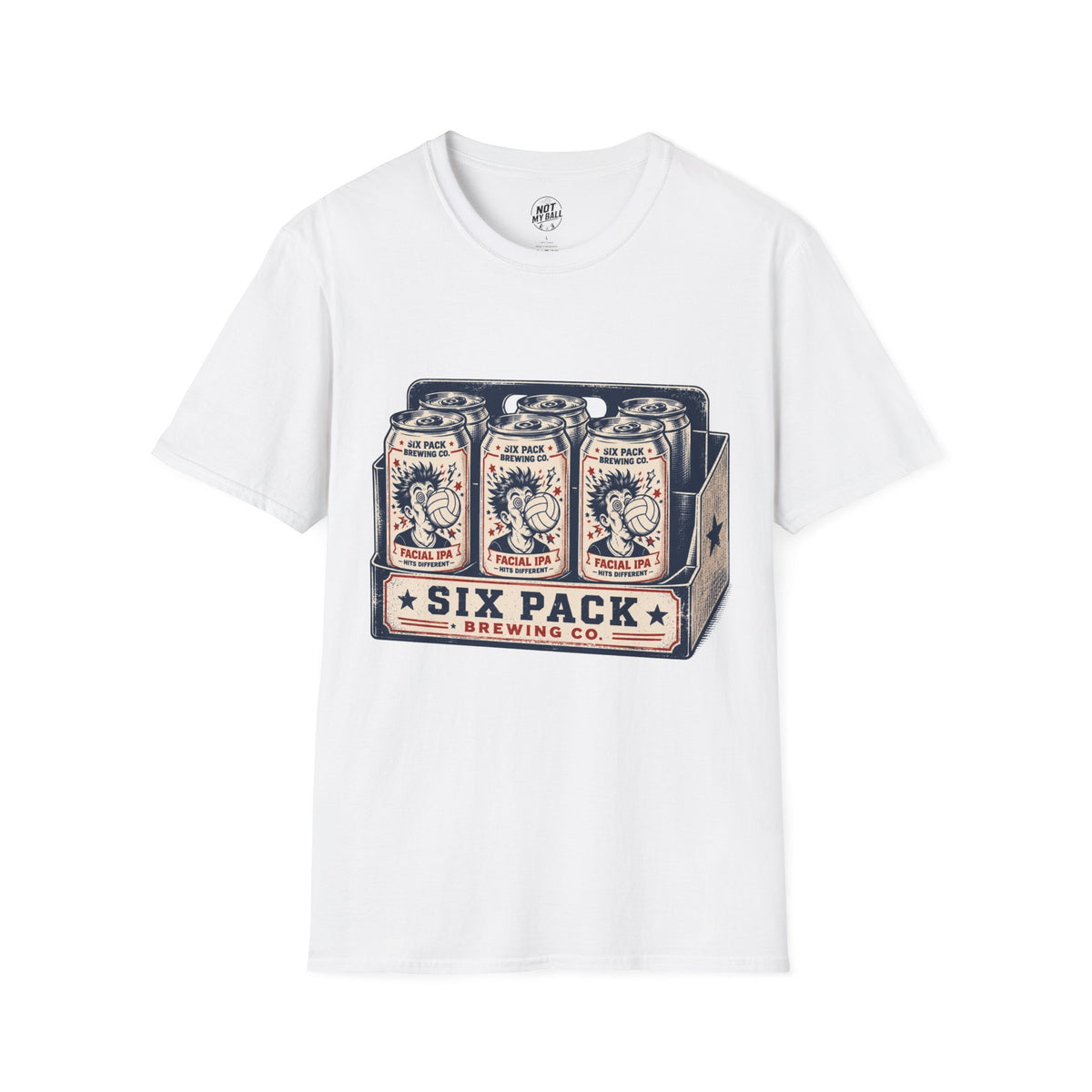 Six Pack IPA Volleyball T-Shirt