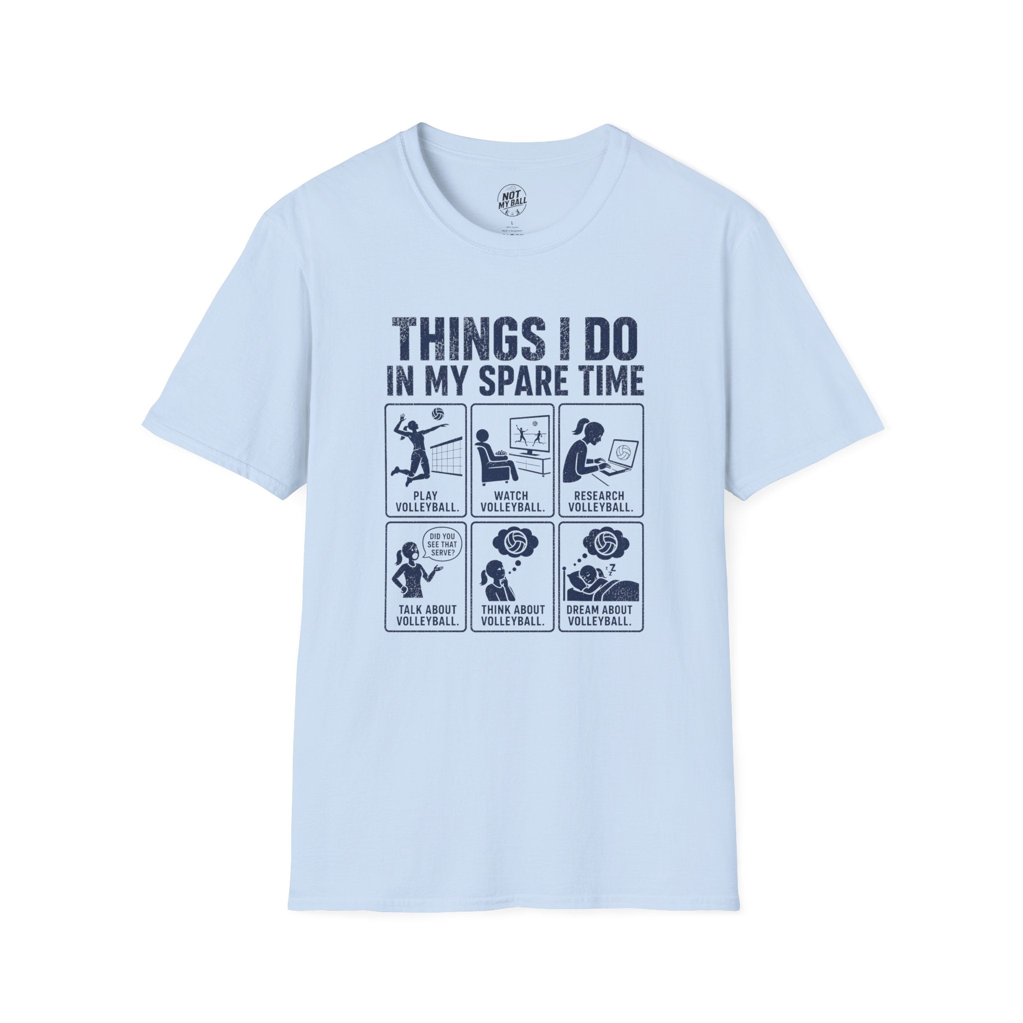 Things I Do Volleyball T-Shirt