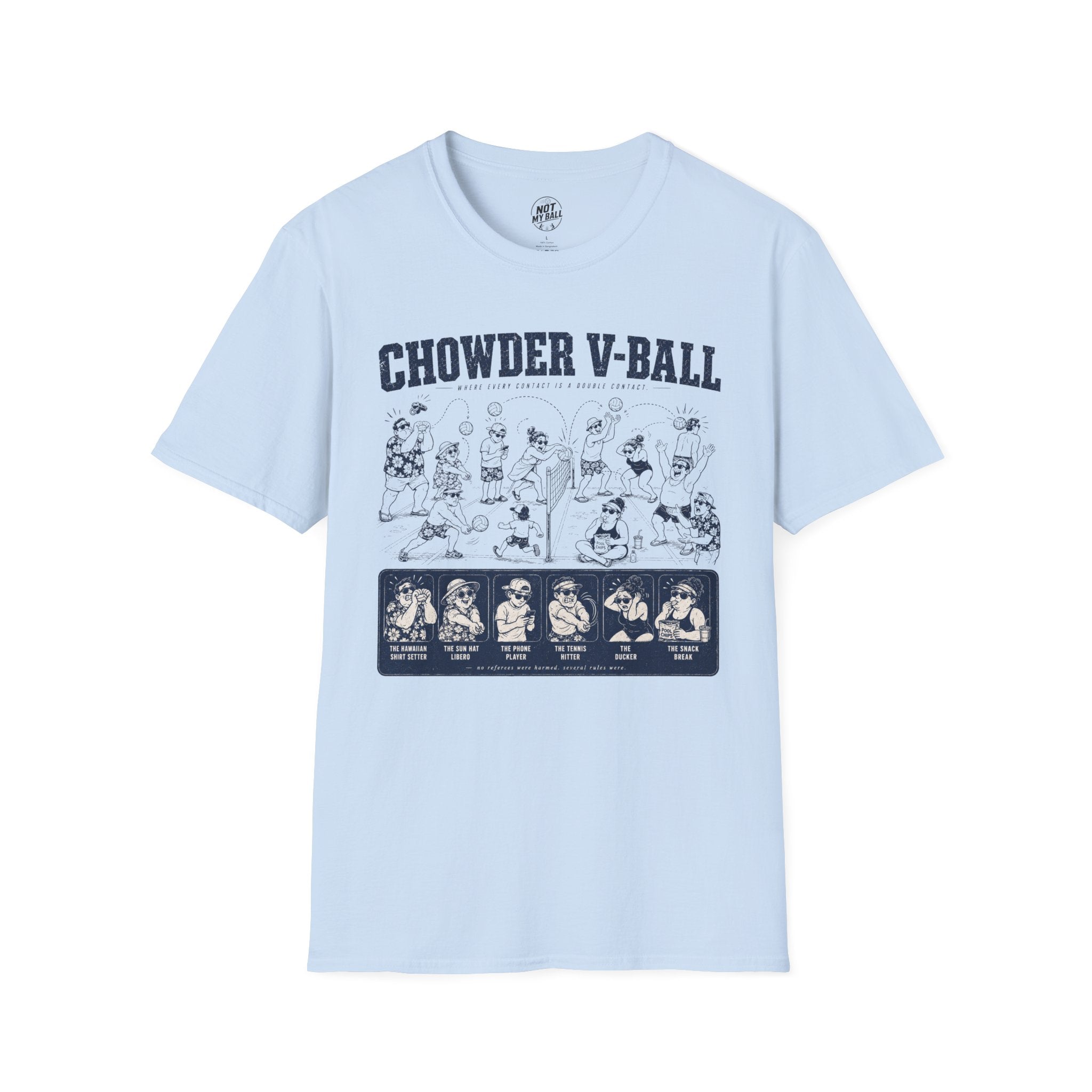 Chowder Resort Volleyball T-Shirt