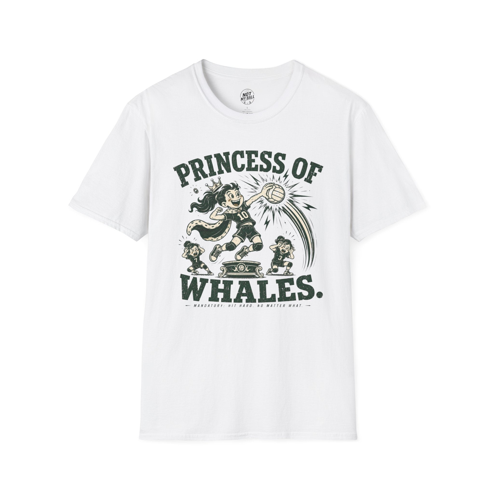 Princess of Whales 2 Volleyball T-Shirt