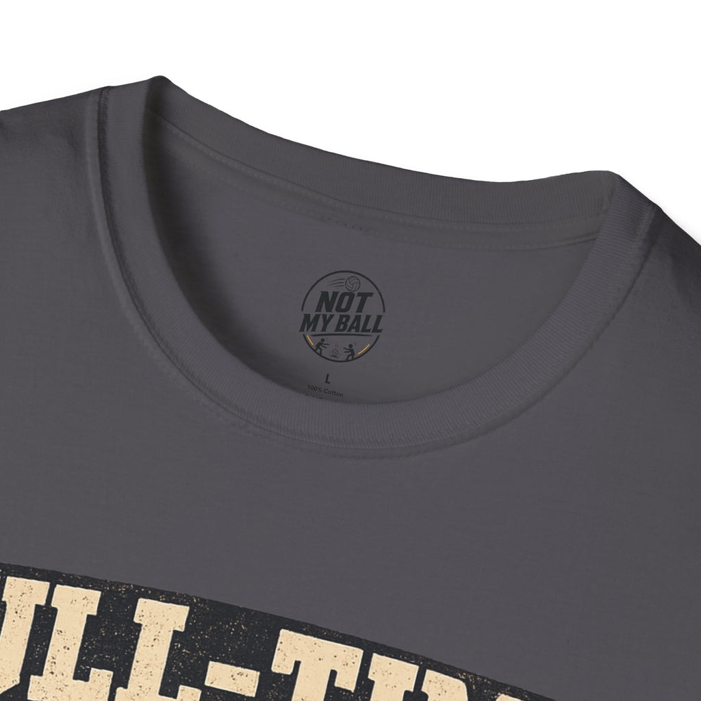 Back Row Critic Volleyball T-Shirt