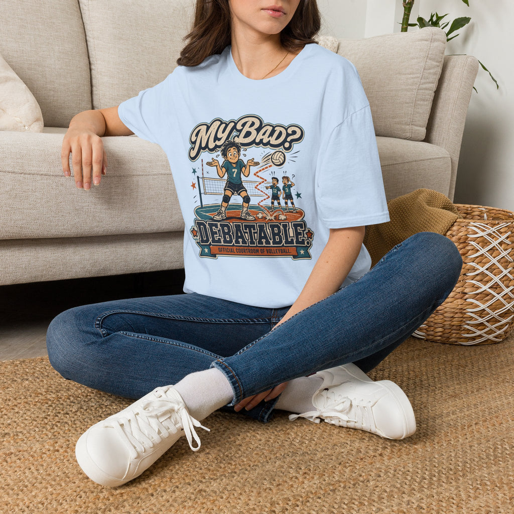 My Bad Debatable - Boys Volleyball T-Shirt