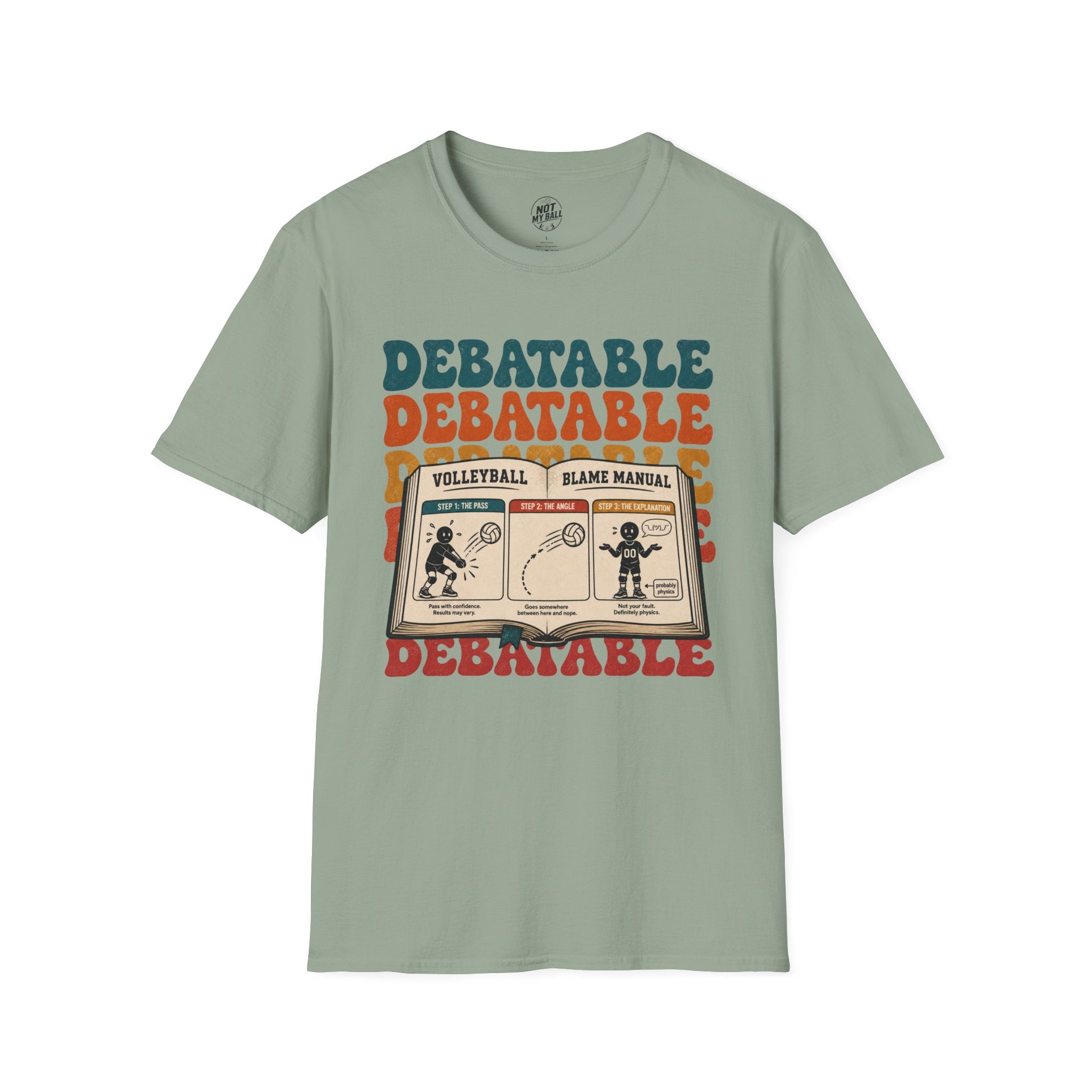 Volleyball Blame Manual T-Shirt