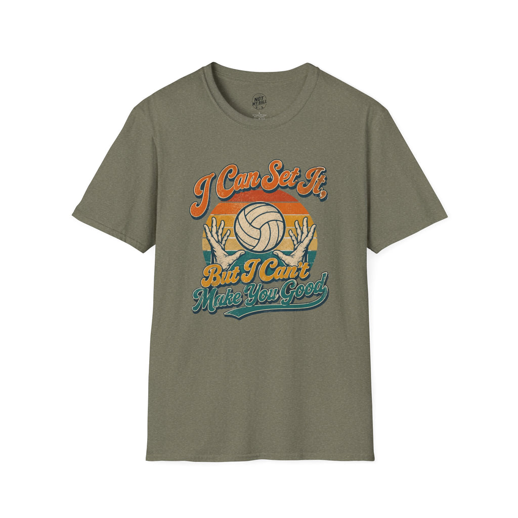 I Can Set It Volleyball T-Shirt