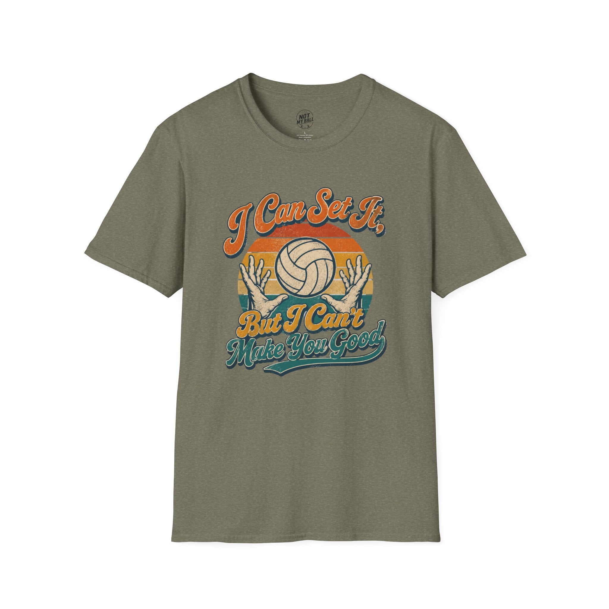 I Can Set It Volleyball T-Shirt