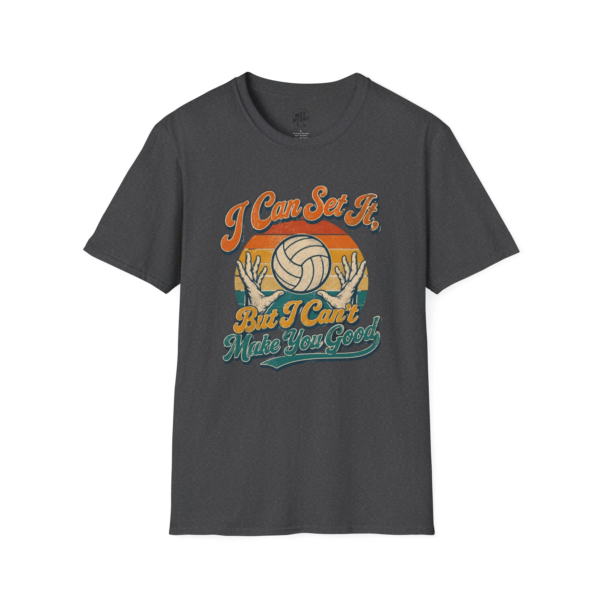 I Can Set It Volleyball T-Shirt