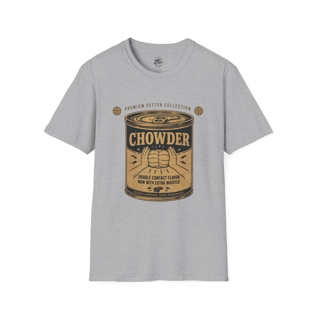 Chowder Can Volleyball T-Shirt