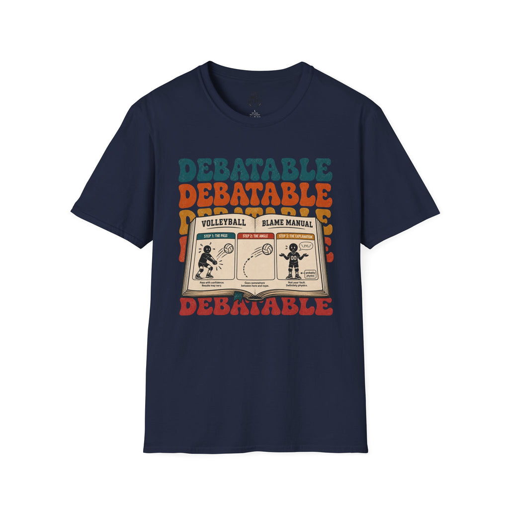 Volleyball Blame Manual T-Shirt