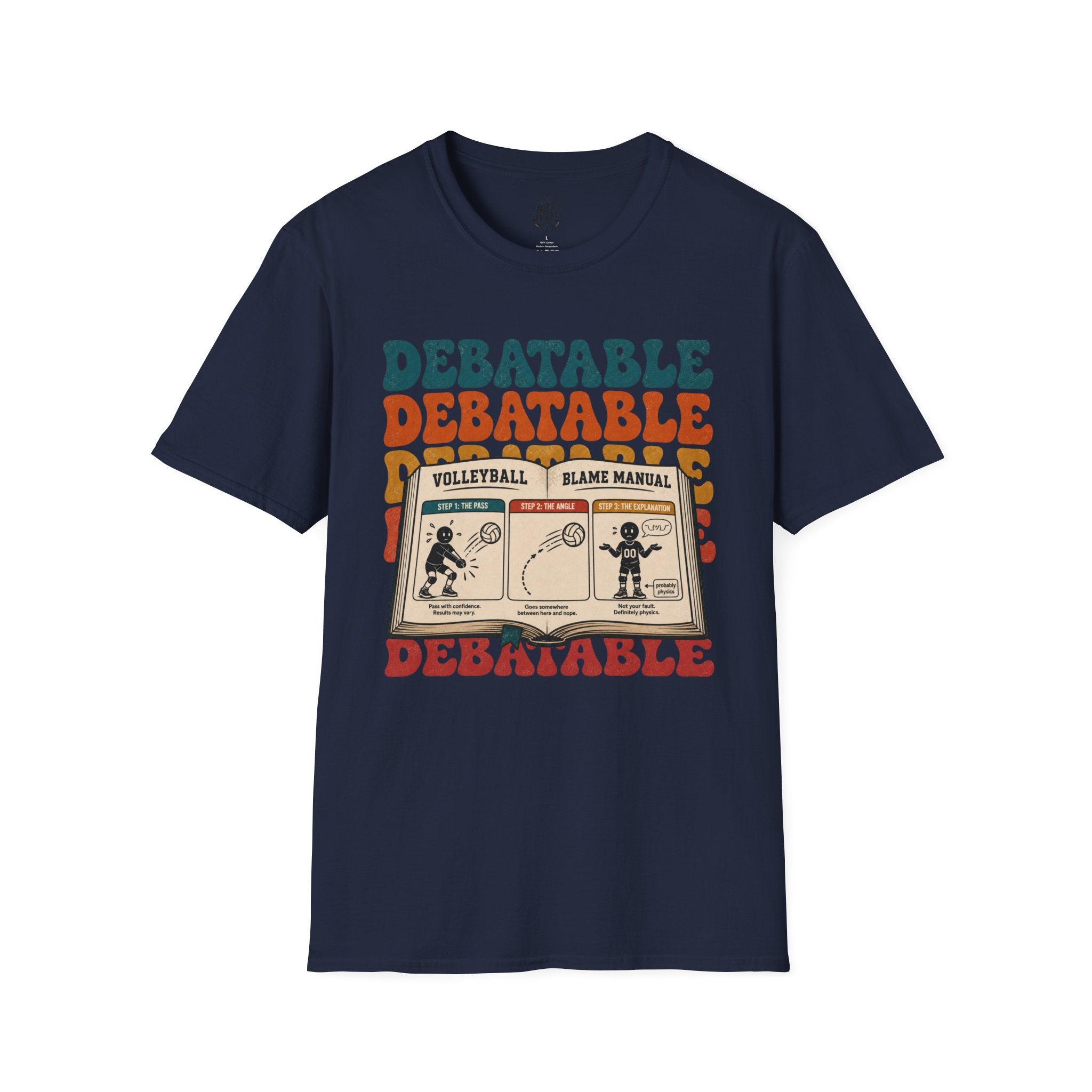 Volleyball Blame Manual T-Shirt