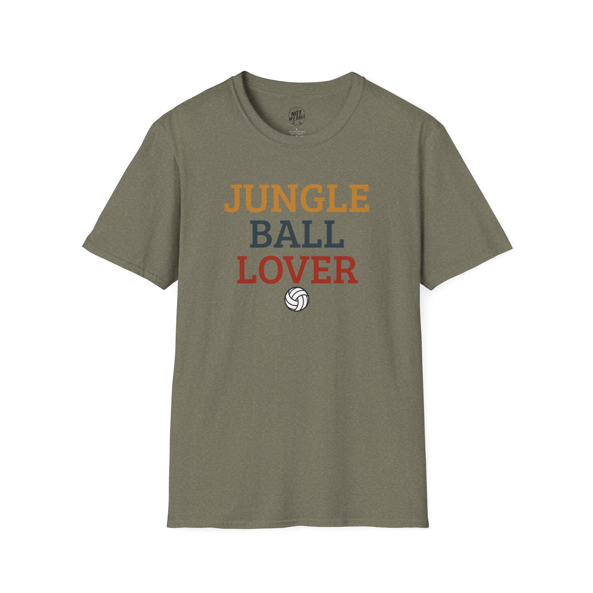 Jungle Ball Lover Volleyball T-Shirt