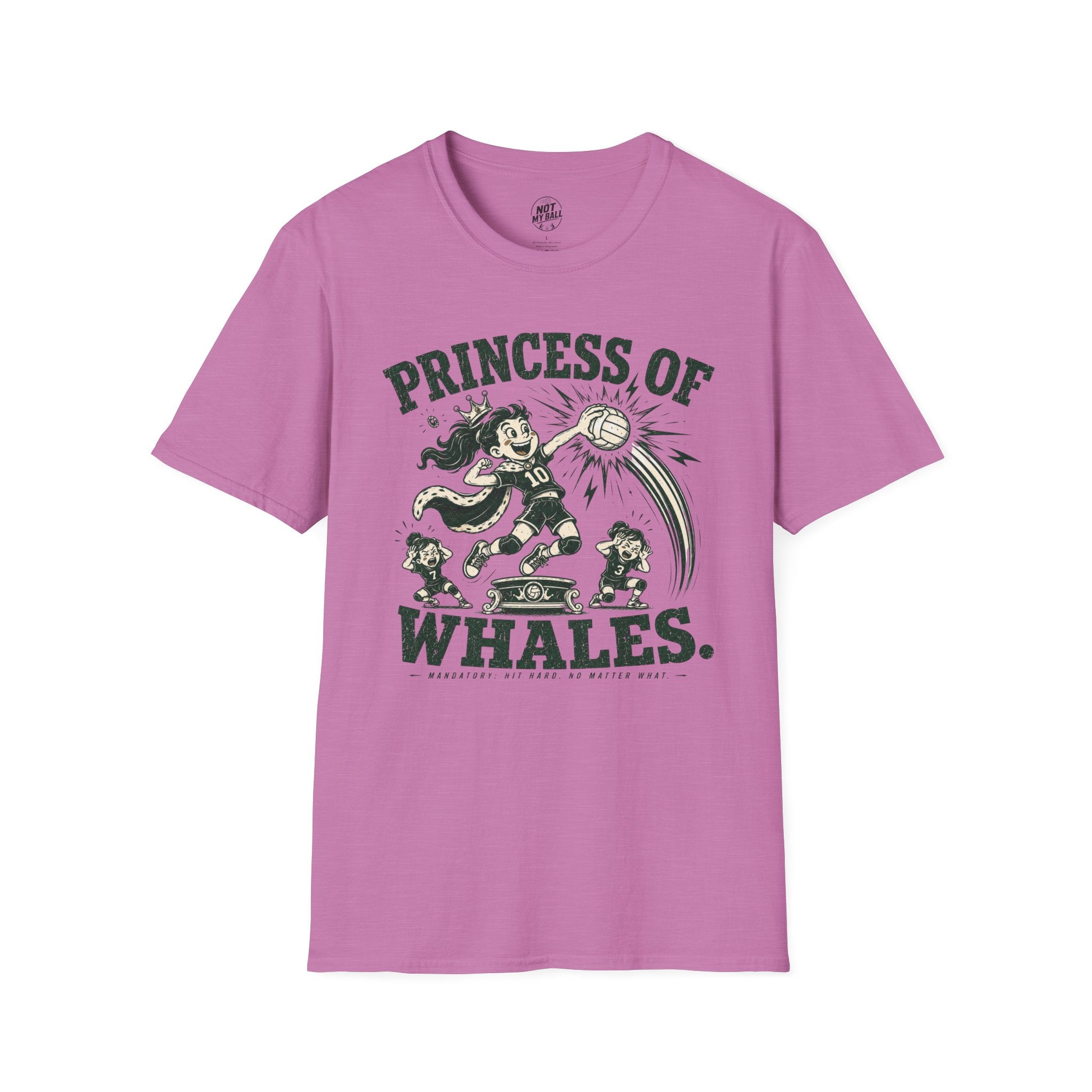 Princess of Whales 2 Volleyball T-Shirt