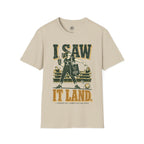 I Saw It Land - Mom Volleyball T-Shirt