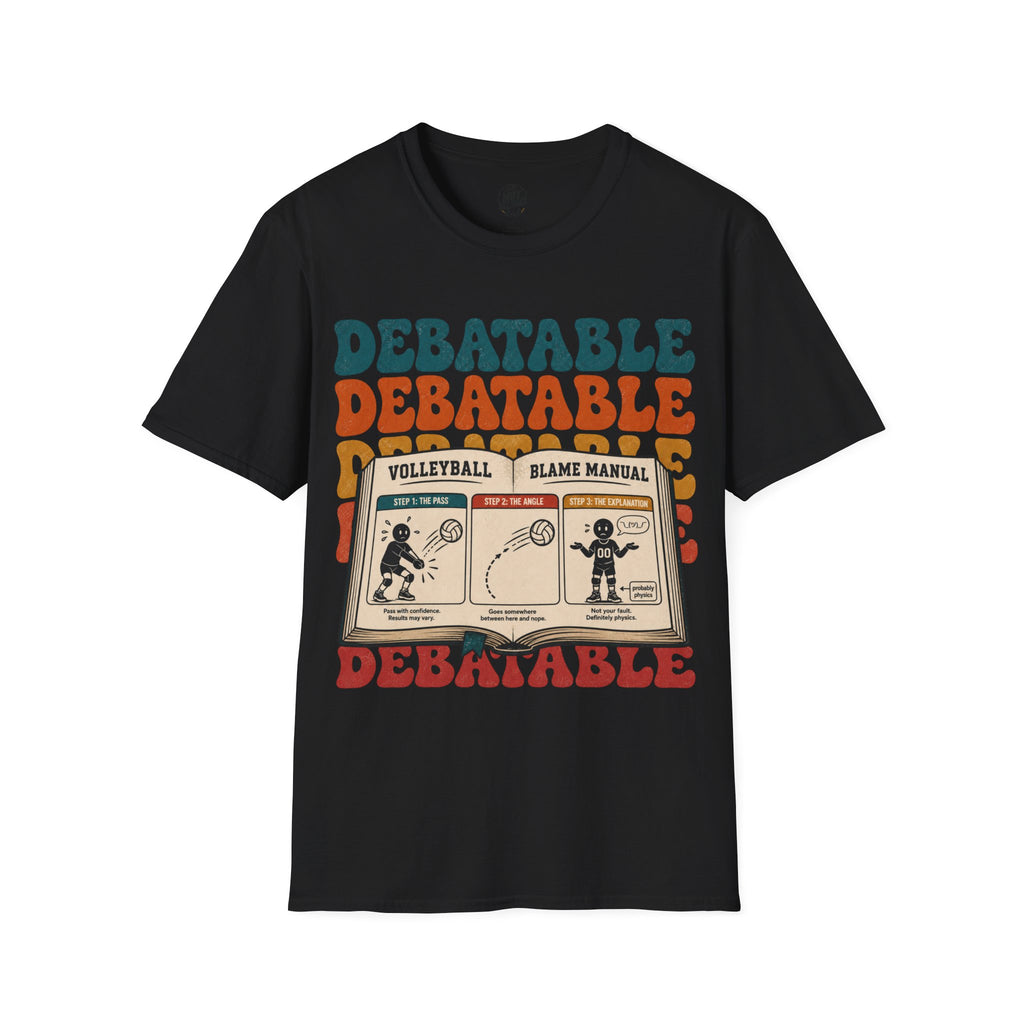 Volleyball Blame Manual T-Shirt